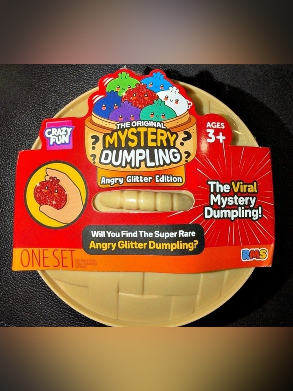 Crazy Fun The Original Mystery Dumpling Angry Glitter Edition Angry Glitter
